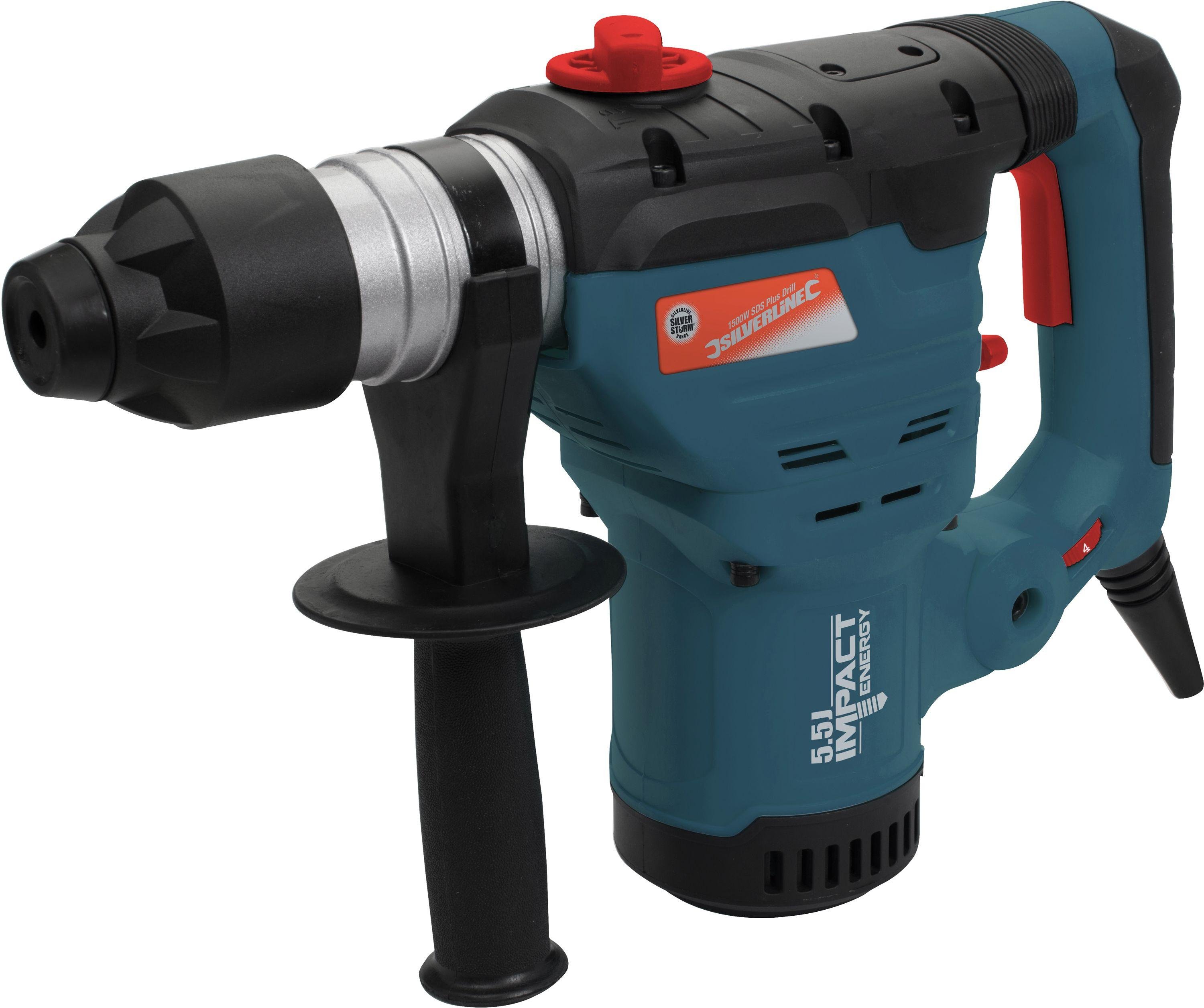 Silverstorm Corded SDS Plus Drill - 1500W