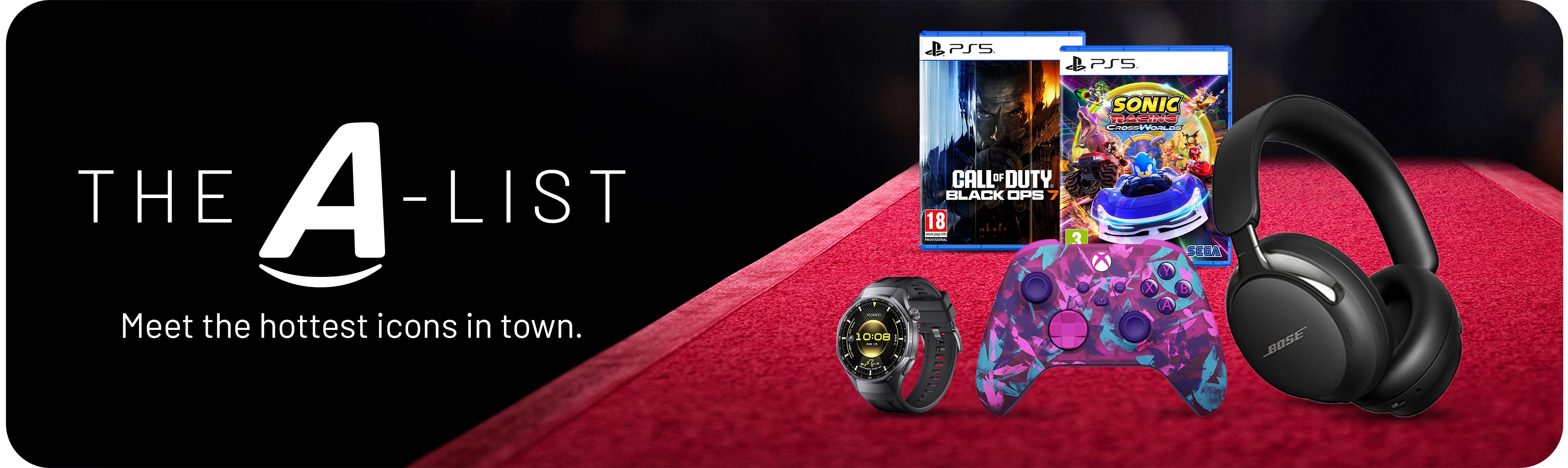 The A-List. Meet the hottest icons in town.