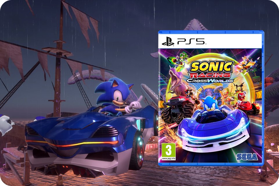 Sonic Racing: CrossWorlds Game.