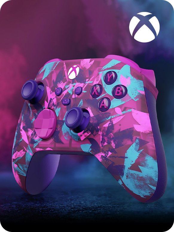 Xbox Heartbreak Purple Controller.