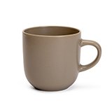 Habitat matte grey coffee mug.