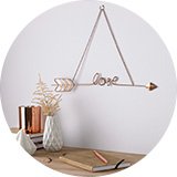 Art for the Home Love Story Metal Wall Sculpture.