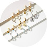 3 for 2 on selected earrings.