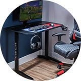 Gaming desks.