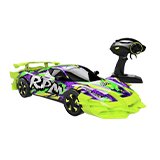 Remote control cars.