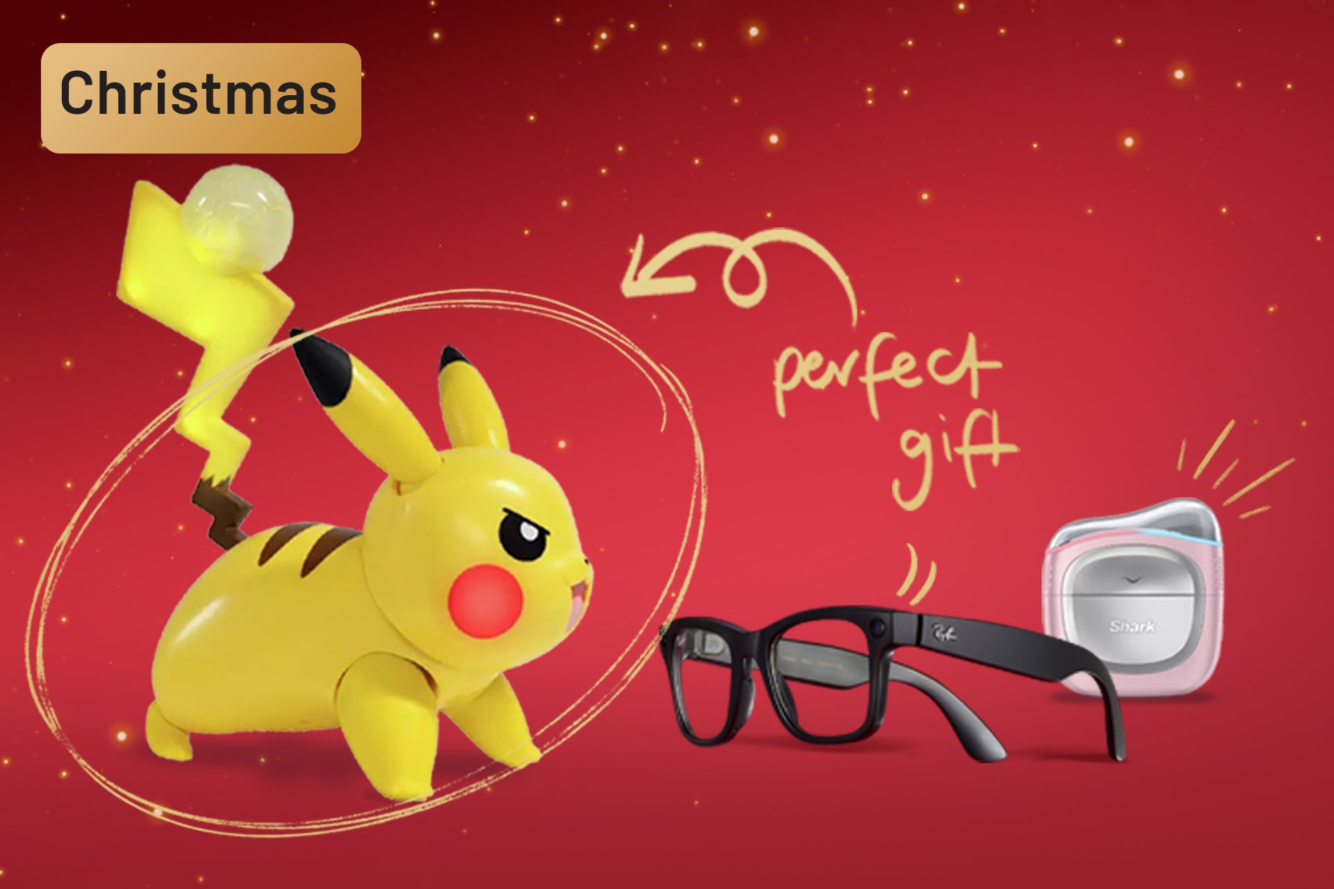 Find the ones to circle. Shop the magic of Christmas.