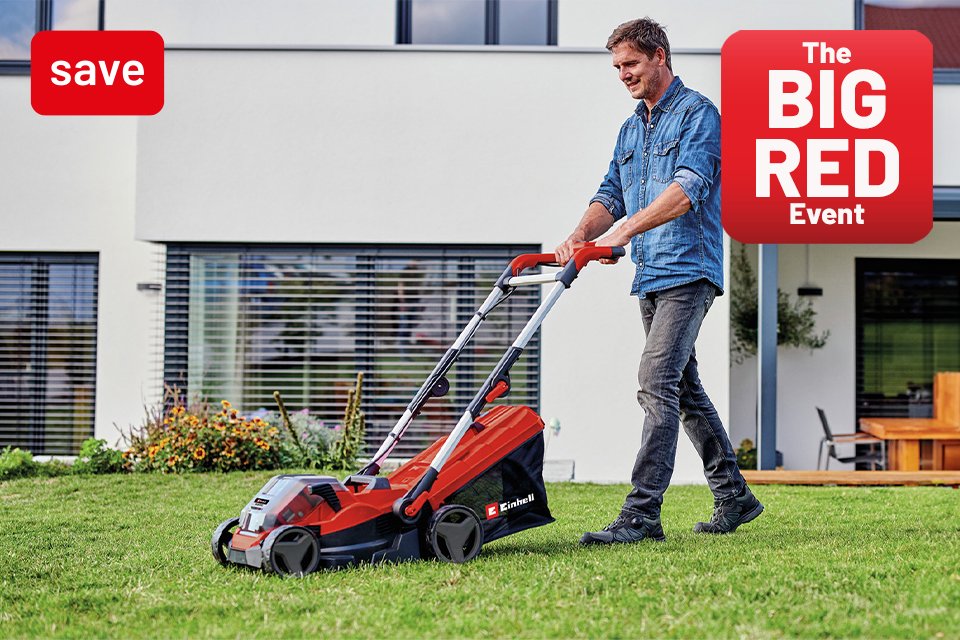 The Big Red Event. Save on garden & DIY with codes RED10, RED20, RED30 & RED50.