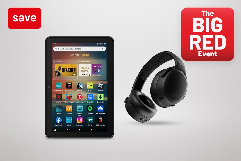 The Big Red Event. Save on selected technology using codes RED10, RED15, RED20, RED30 & RED50. Shop here.
