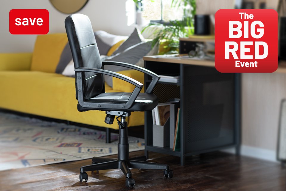 The Big Red Event. Save on selected office and storage furniture. Use code RED10, RED20 or RED30.