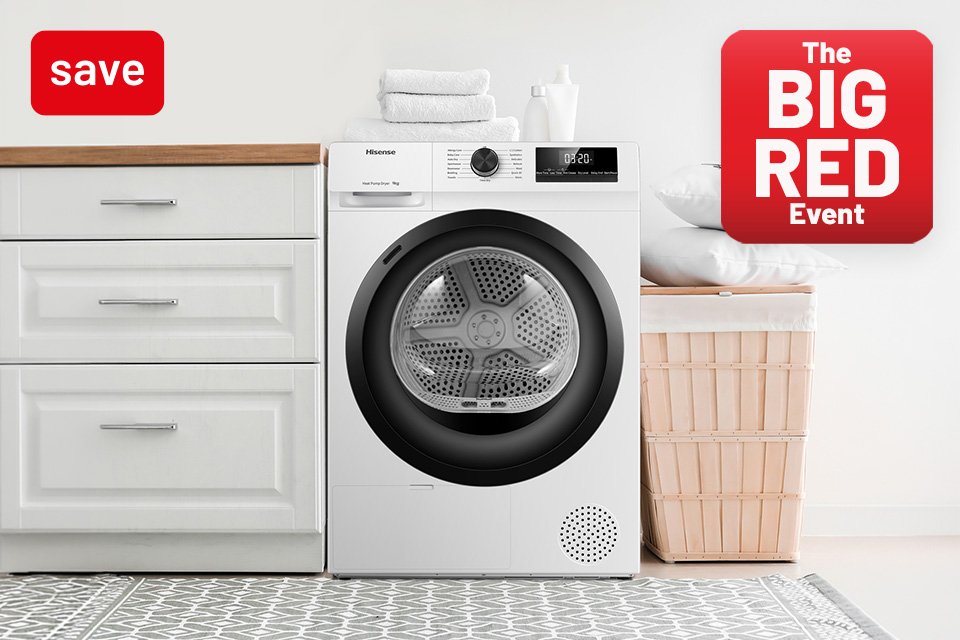 The Big Red Event. Save up to 20% on selected large kitchen appliances. Use code RED10 and RED20 at checkout.