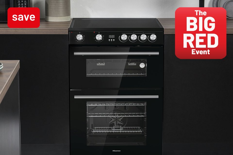 The Big Red Event. Save up to 20% on selected cookers with codes RED10 & RED20.