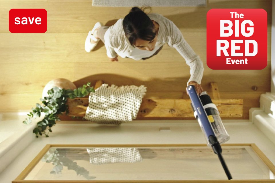 The Big Red Event. Save up to 30% on selected floorcare with codes RED10, RED20, RED30 & RED50. Shop now.