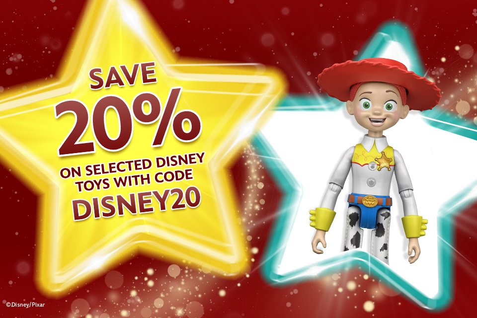 Make the holidays magic with Disney. Save with code DISNEY20.