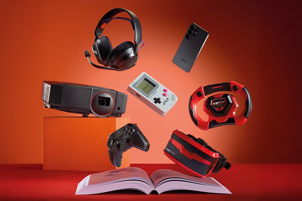 Level up their tech and gaming.