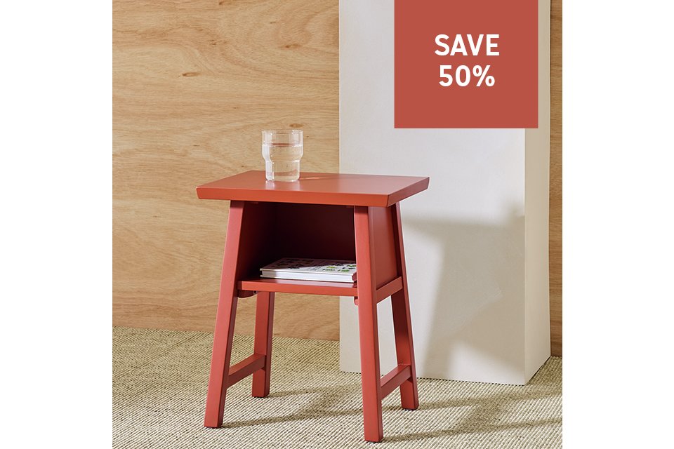 Save 50% on selected lines. Use code RED50