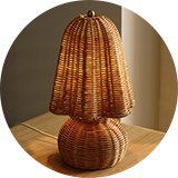Table lamps.