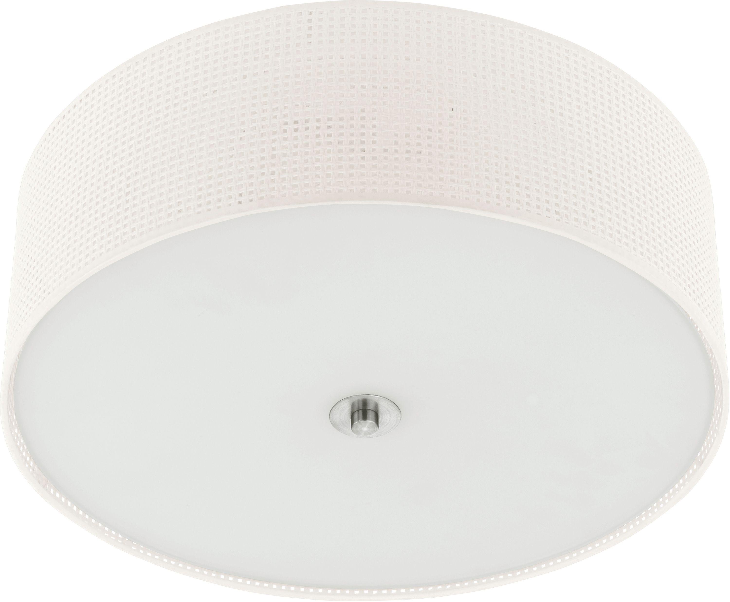 Eglo Kalunga Ceiling Light - Light Beige and White