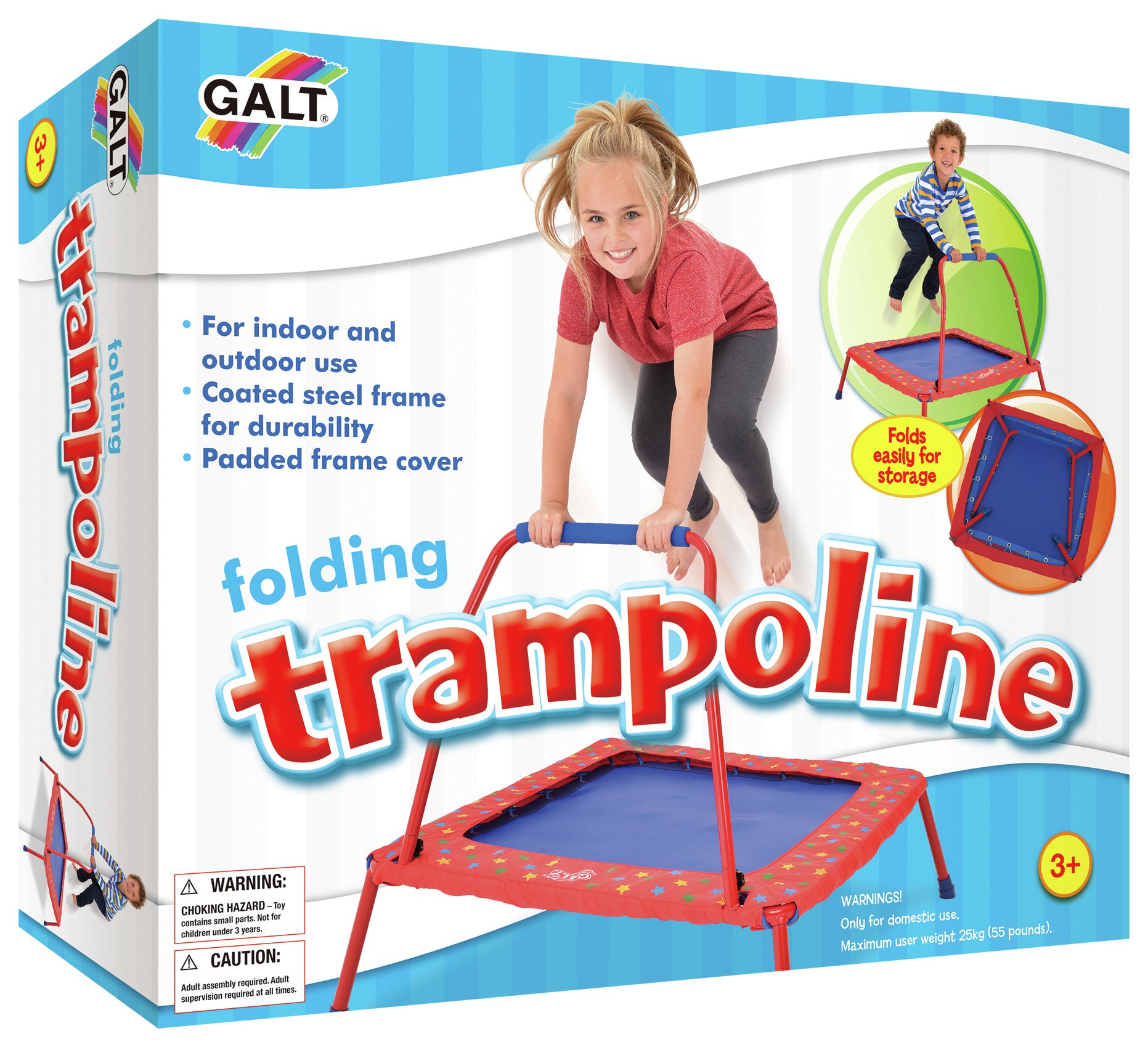 Galt 2ft Folding Kids Trampoline Review