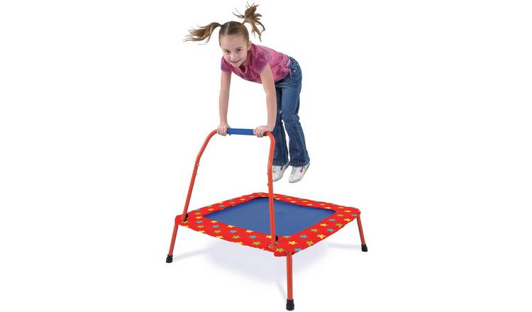 Buy Galt 2ft Folding Kids Trampoline Red And Blue Trampolines And Enclosures Argos