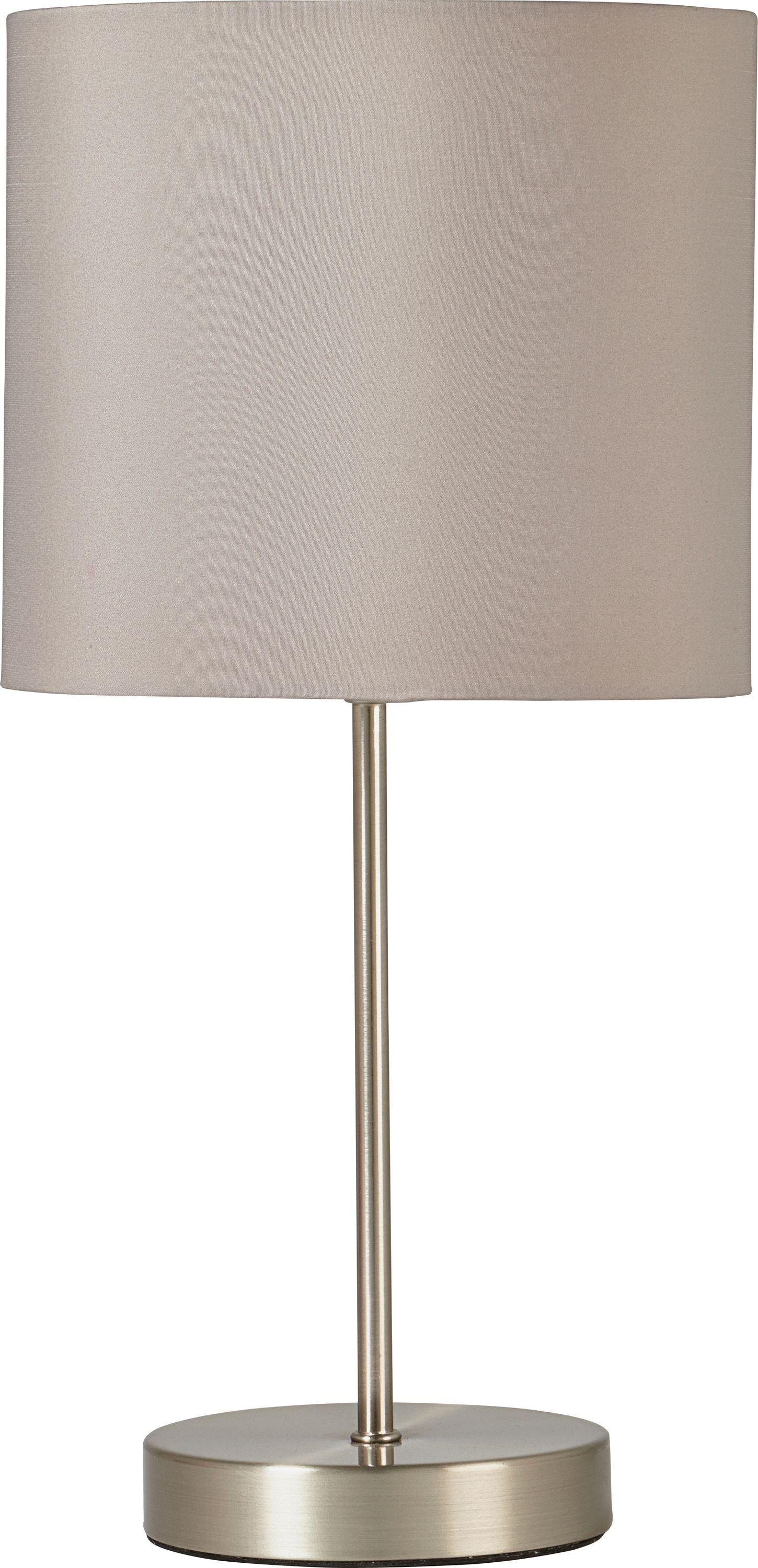 Argos Home Satin Stick Table Lamp - Cafe Mocha