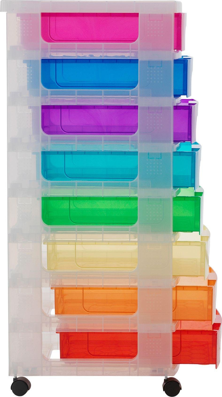 Really Useful 8 Drawer Multicoloured Tower Storage Unit at Argos Reviews