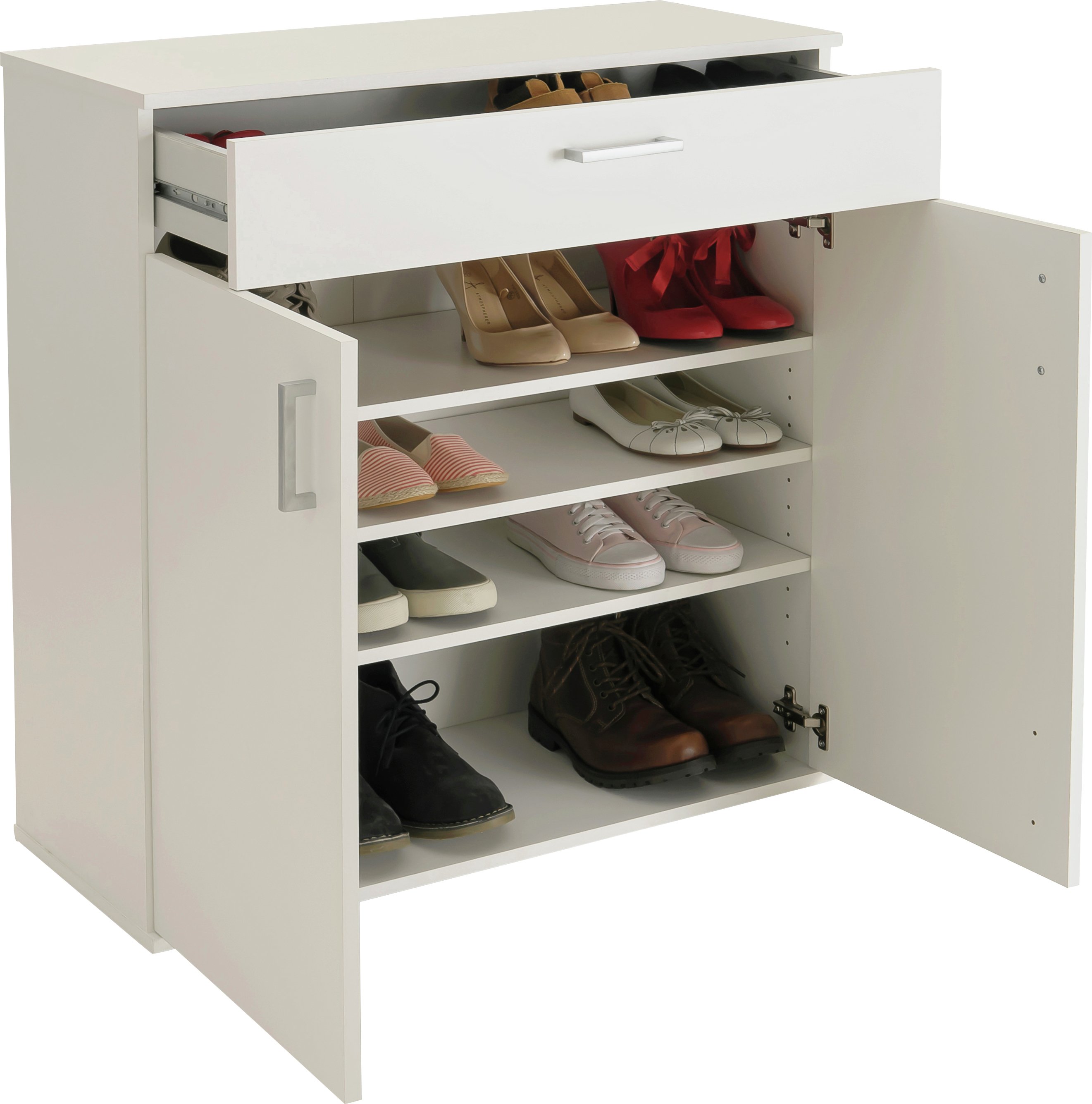 Argos Home Venetia Shoe Storage Cabinet - White