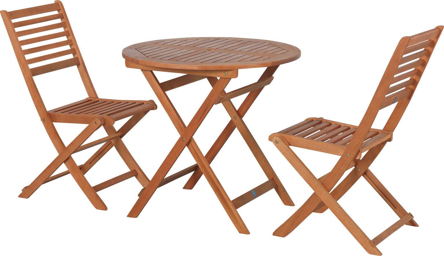 Argos Home Newbury 2 Seater Wooden Bistro Set