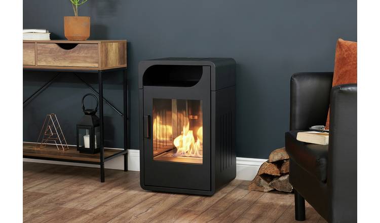 Adam Bellini 3kW Bio Ethanol Stove - Black