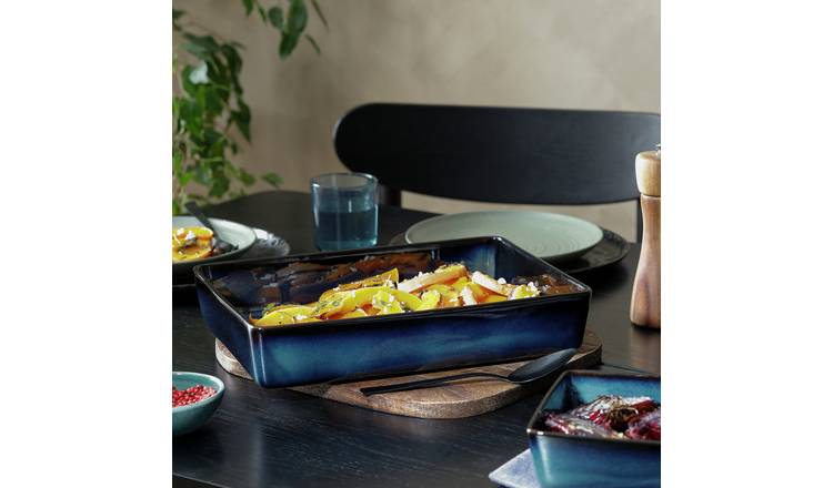 Habitat Reactive Stoneware Roaster