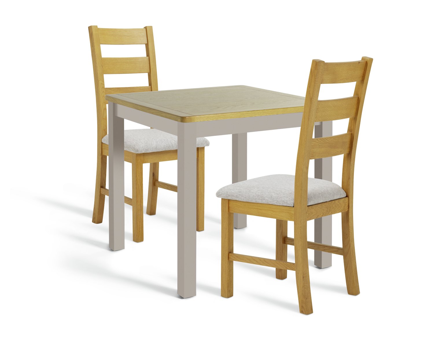 Argos Home Ashwell Oak Dining Table & 2 Oak Chairs