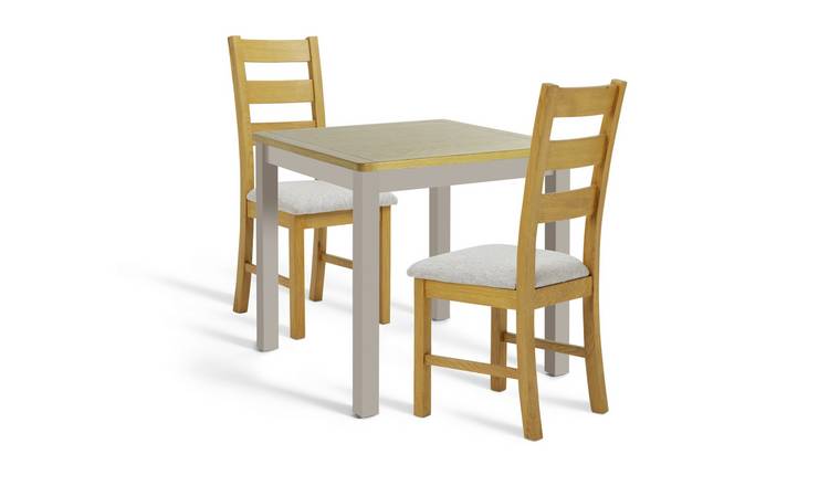 Buy Argos Home Ashwell Oak Dining Table 2 Oak Chairs Dining table and chair sets Argos