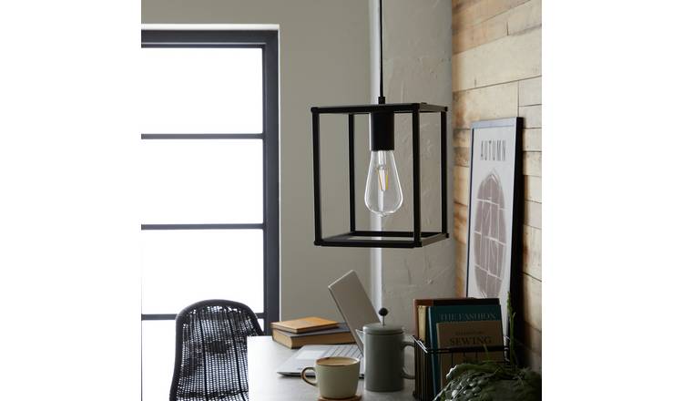 Argos black outlet pendant light