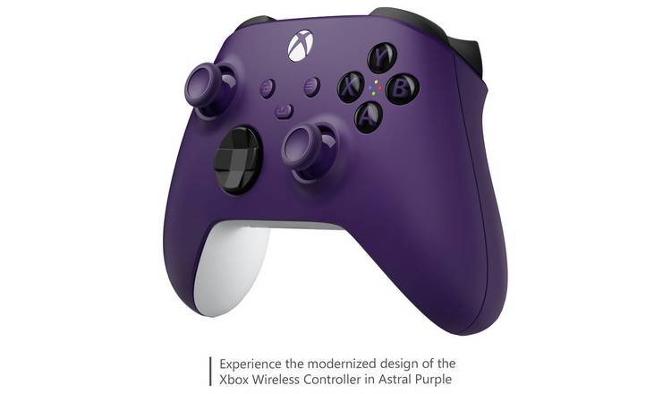 Purple and white xbox one clearance controller