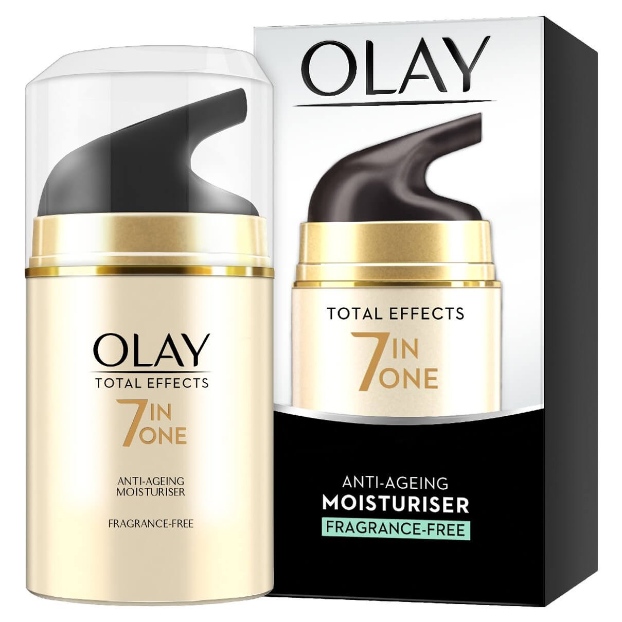 Olay Total Effects Fragrance Free Moisturiser - 50ml