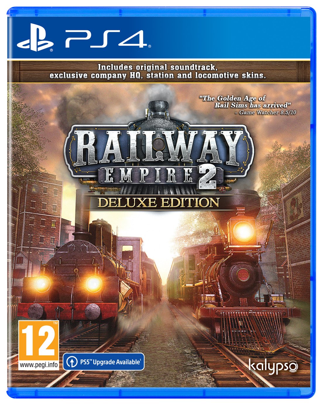 Railway Empire 2 - Deluxe Edition PS4 Game Pre-Order