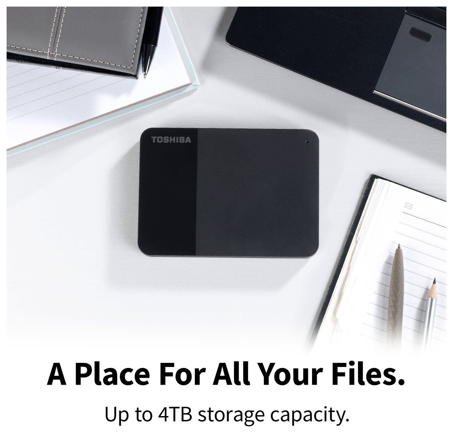 Buy Toshiba Canvio Ready 2TB Portable Hard Drive - Black