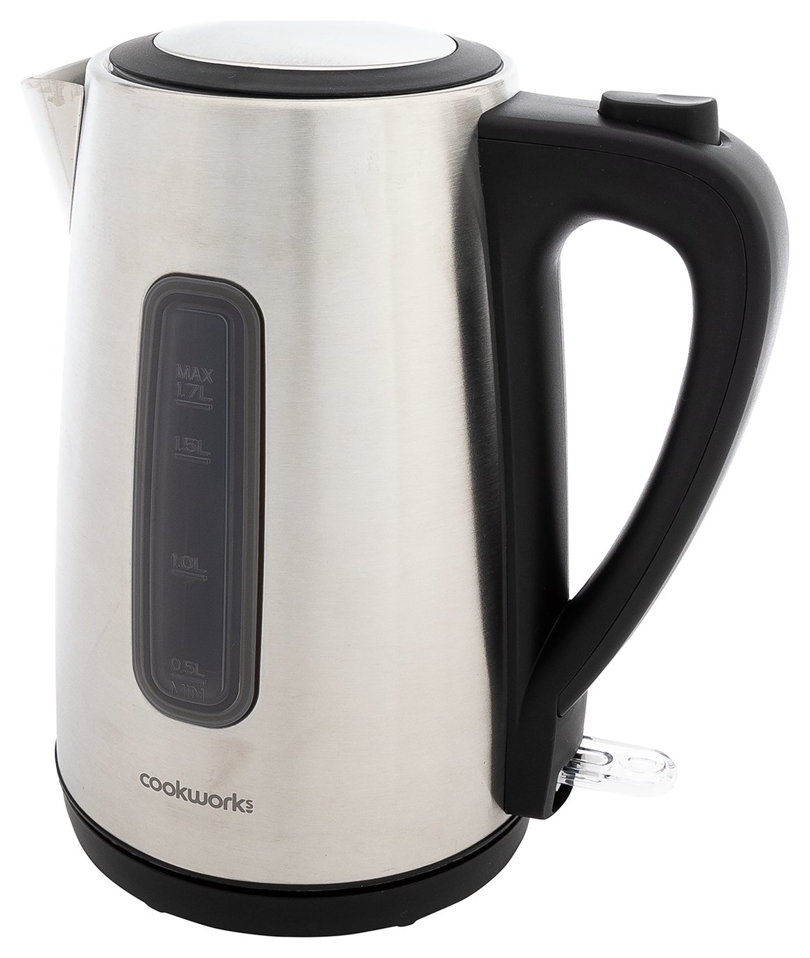 Cookworks KE01410-CE Jug Kettle - Silver