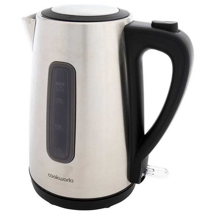 Cookworks KE01410-CE Jug Kettle - Silver 0