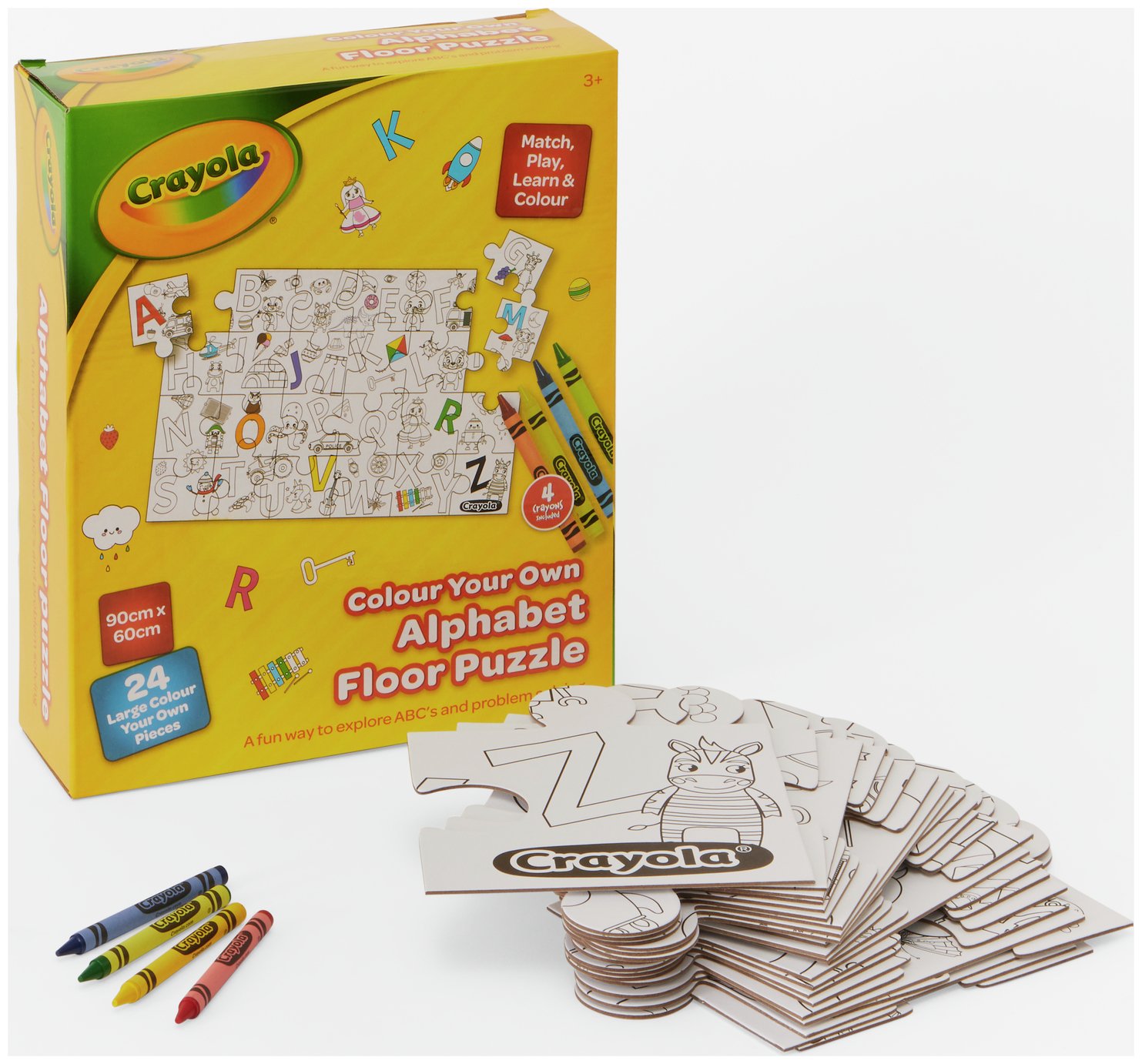 Crayola Colour Your Own Floor Puzzle