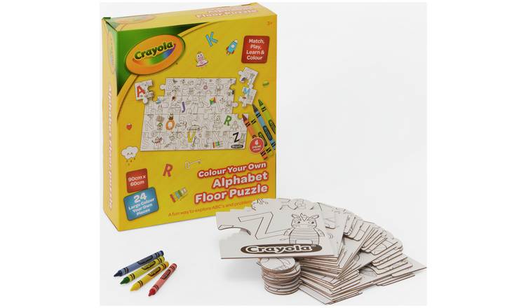 Crayola Colour Your Own Floor Puzzle