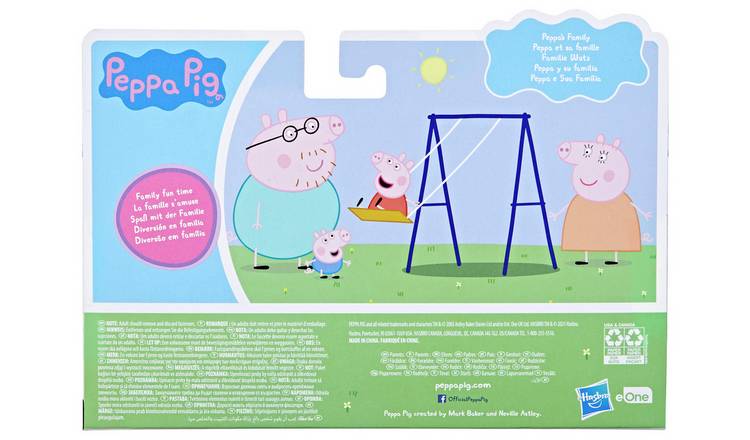 Peppa Pig Adventures Family Figure 4 Pack