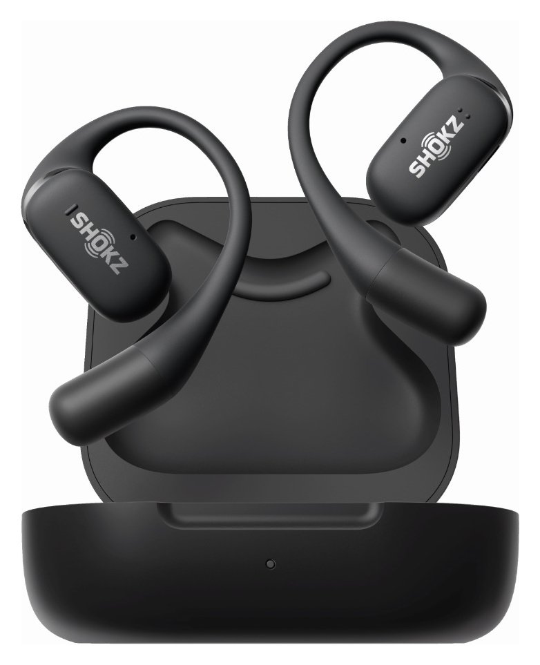 Shokz OpenFit True Wireless Sports Earbuds - Black