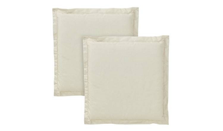 Buy Argos Home Pack of 2 Garden Chair Cushions Cream