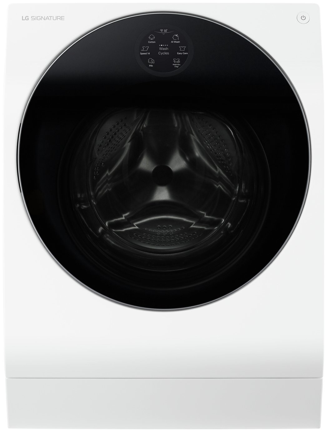 LG LSWD100E 12KG/7KG 1600 Spin Washer Dryer - White