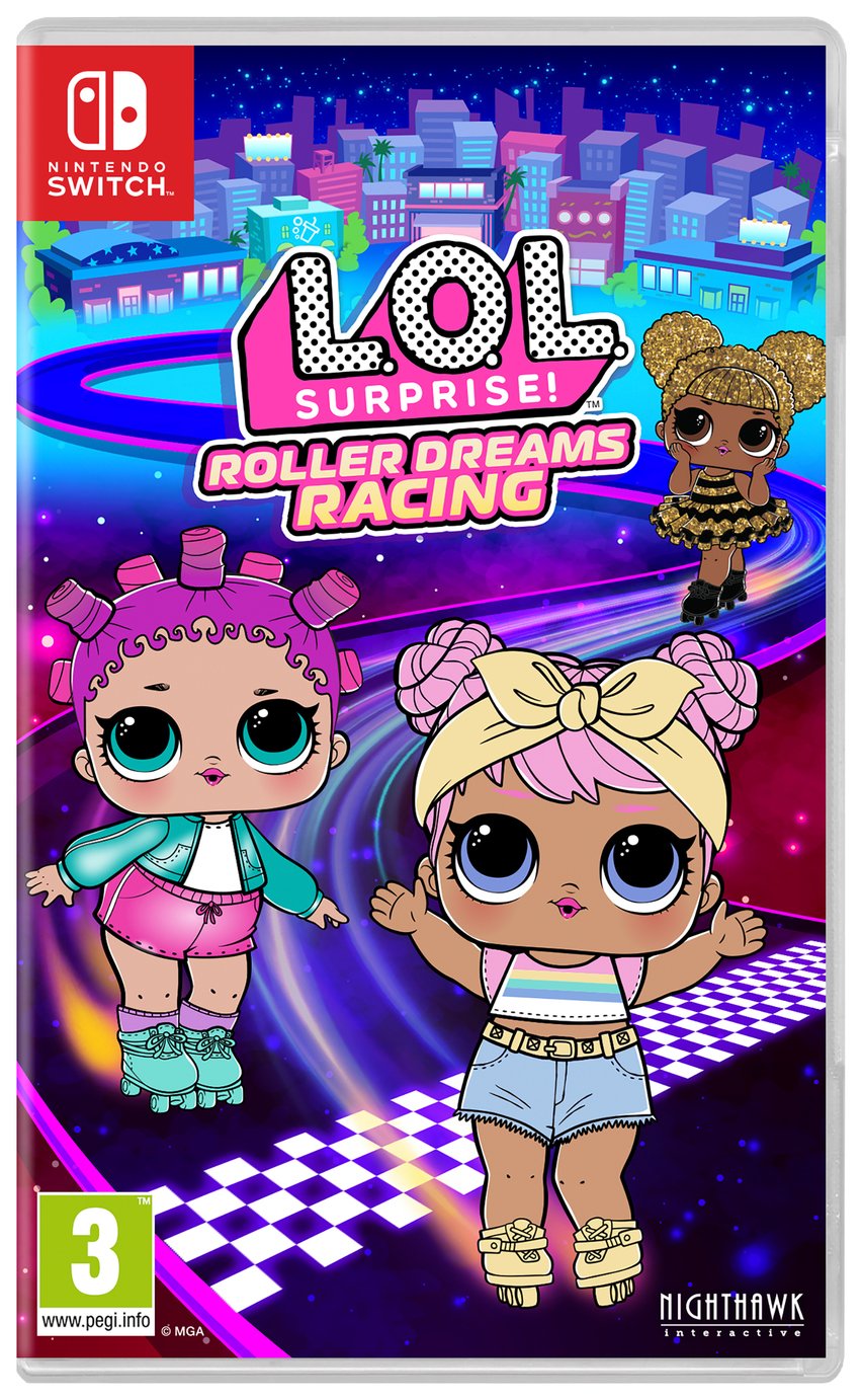 L.O.L. Surprise! Roller Dreams Racing Switch Game Pre-Order