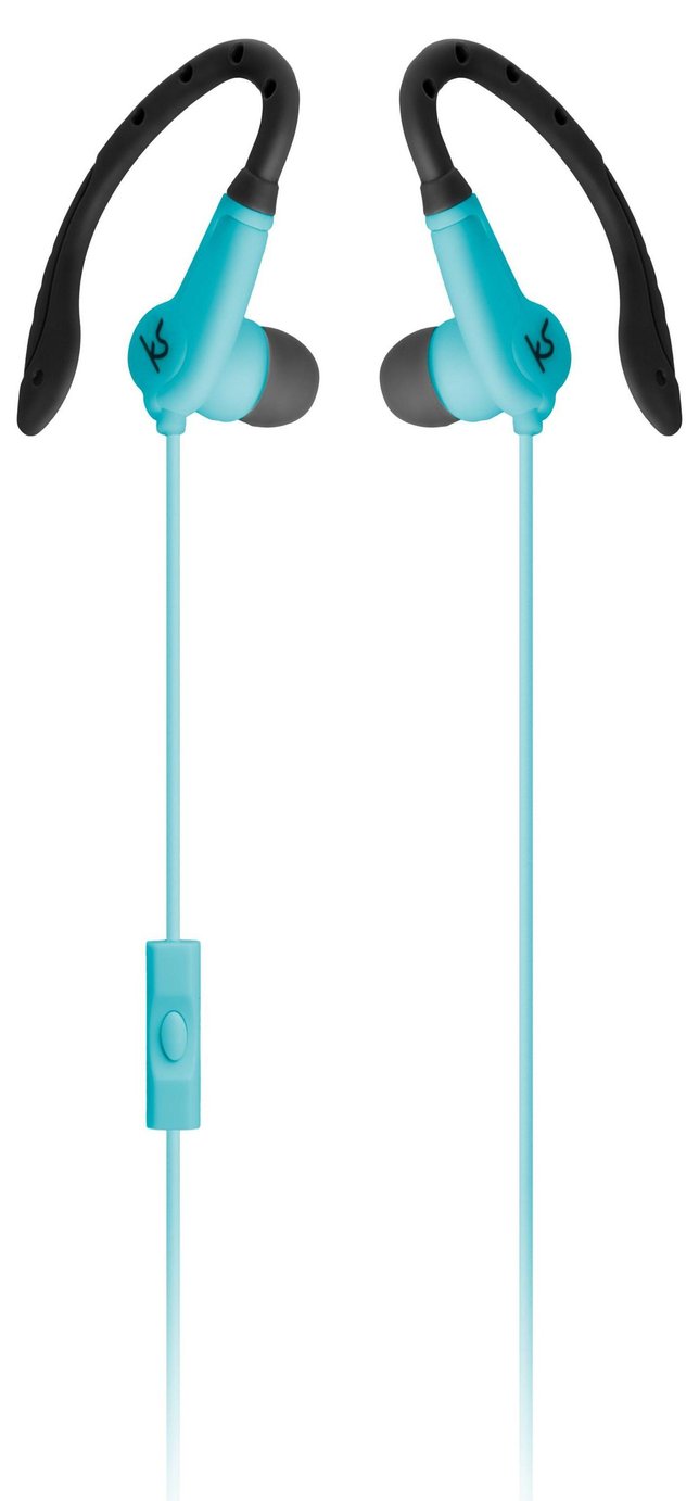 Kitsound Exert In-Ear Sports Headphones - Teal