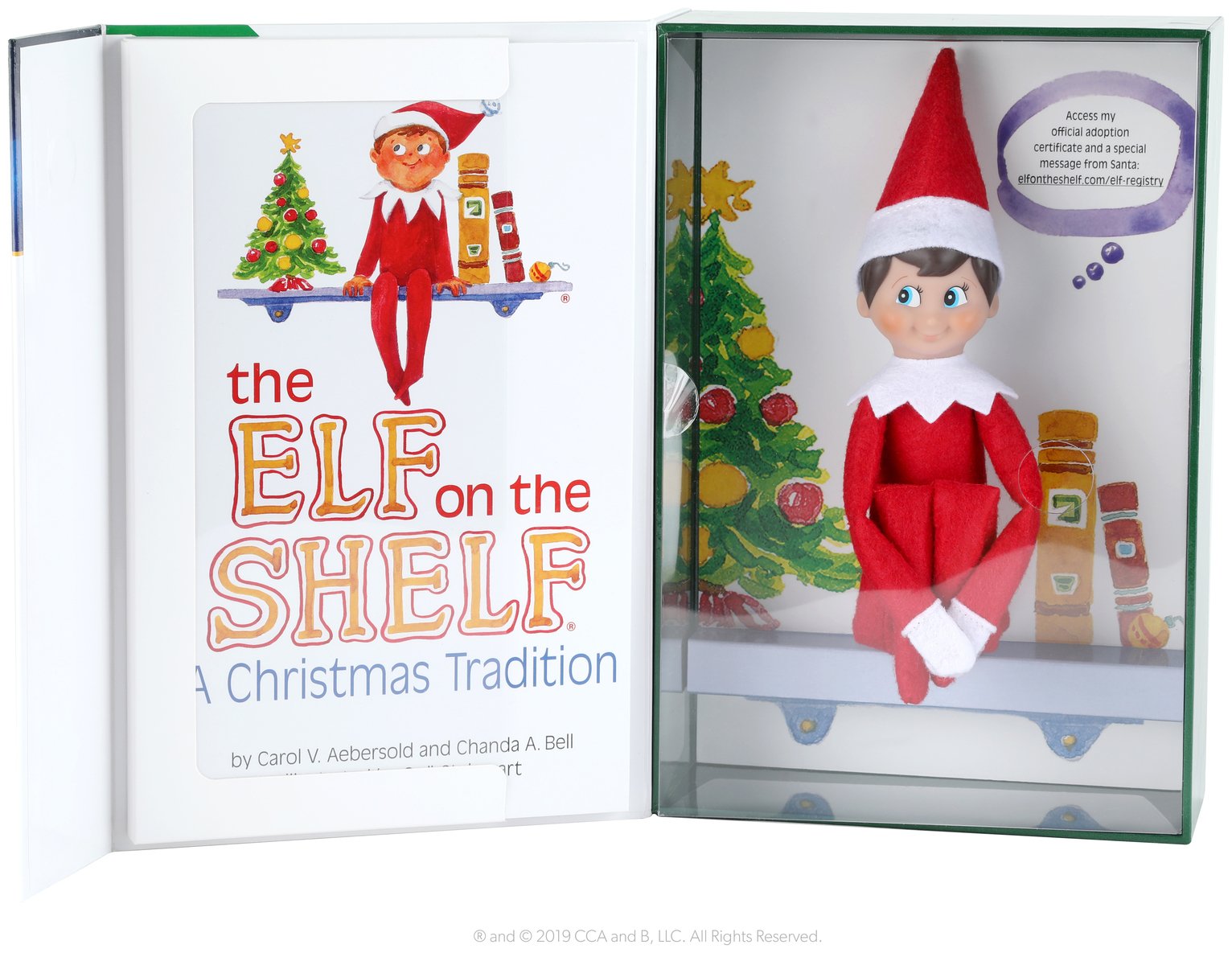 Elf On The Shelf Boy With Blue Eyes (3244447) | Argos Price Tracker ...