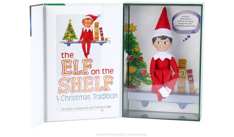 Buy Elf On The Shelf Boy With Blue Eyes | Teddy bears and soft toys | Argos