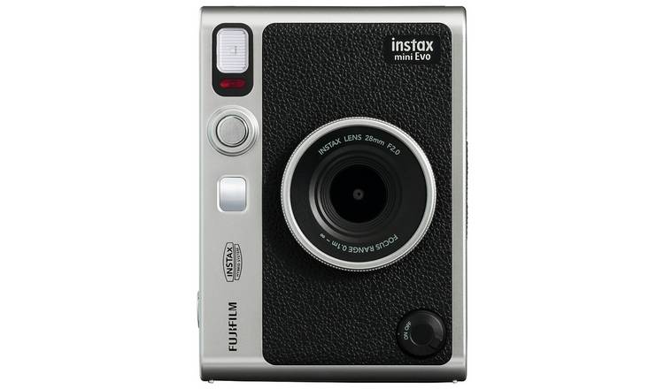 Buy instax mini Evo Instant Camera - Black (Type C) | Instant cameras |  Argos