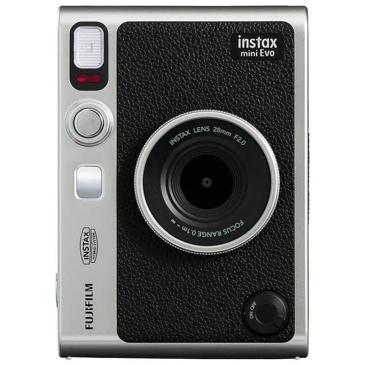 instax mini Evo Instant Camera - Black (Type C) 0